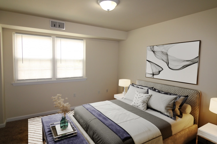 Indiana PA Apartment - 468 S 13th St: Bedroom